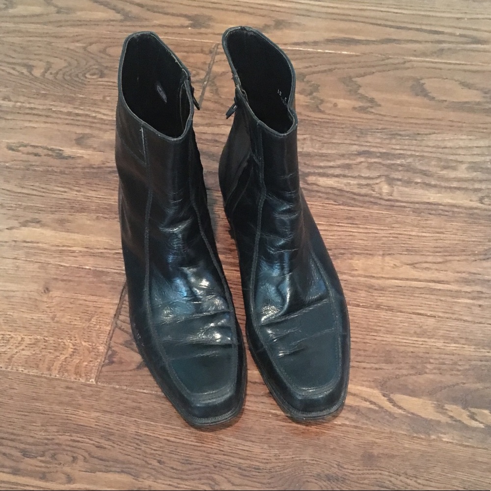 ⭐️SALE! Men’s Florsheim Black Leather Boots